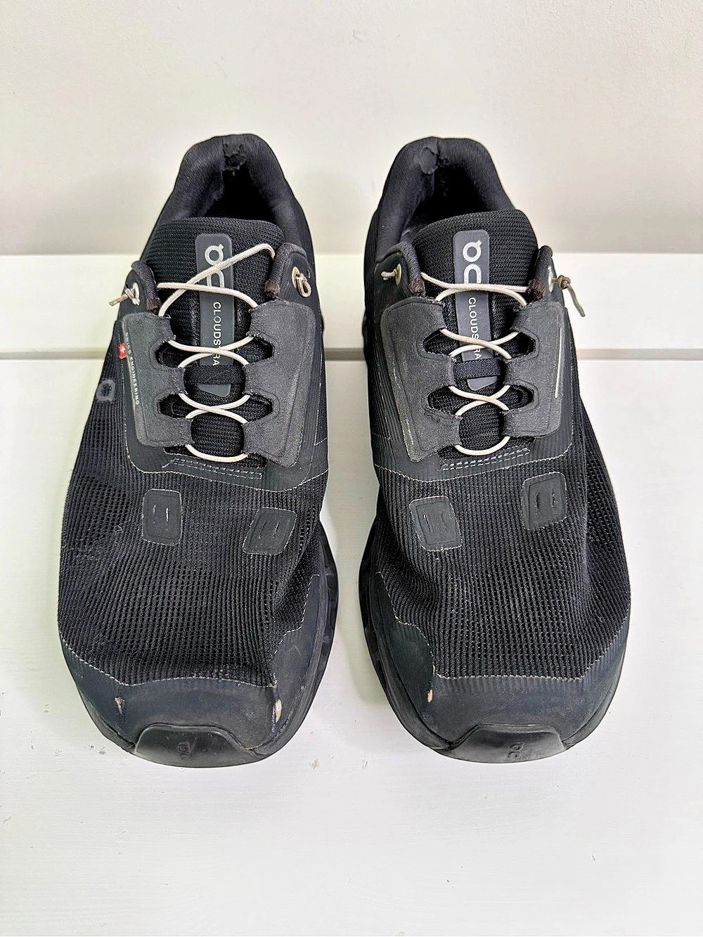 On Cloudstratus Men’s 12 Black CloudTec Running Athletic Shoes